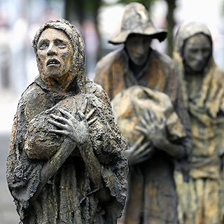 Famine Monument, Dublin